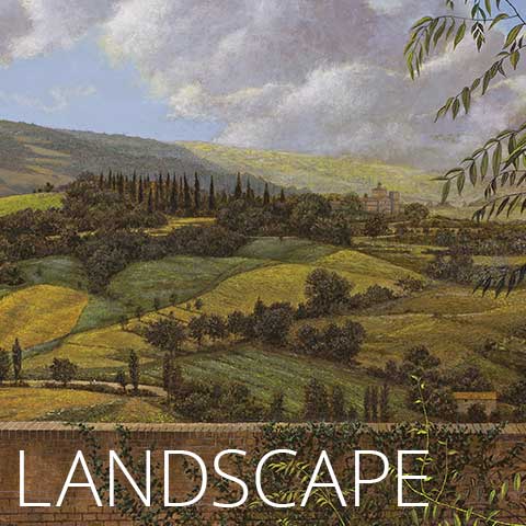 Walter Hatke Landscape Paintings